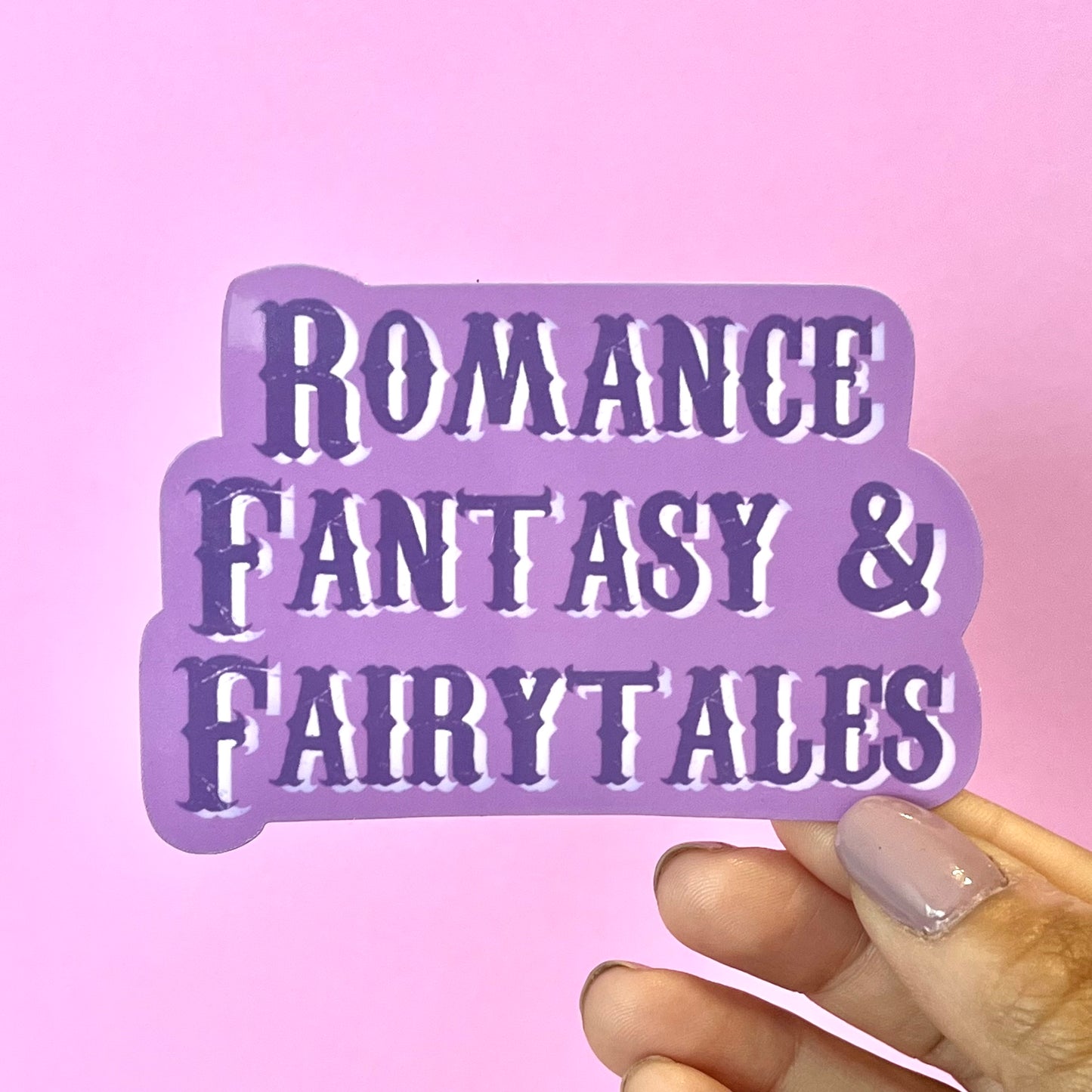 Romance Fantasy & Fairytales Bookish Sticker