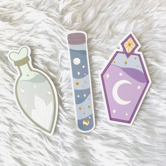 Crystal Potion Vinyl Sticker