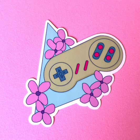 SNES Vinyl Sticker