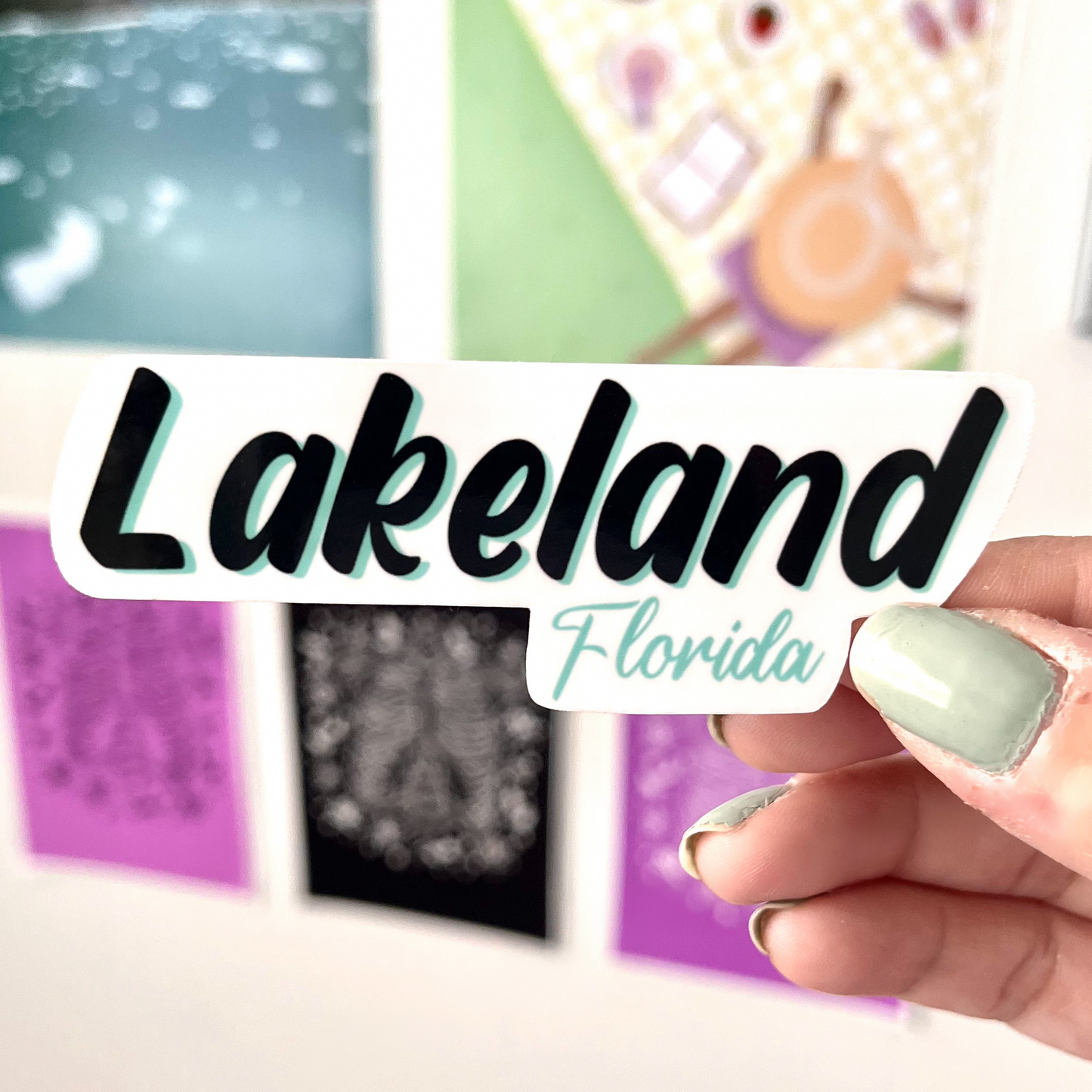 Lakeland Florida Vinyl Sticker
