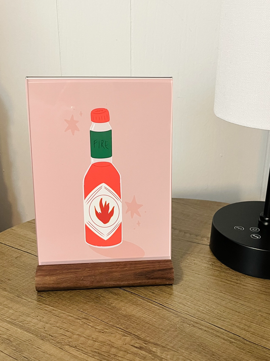 Hot Sauce Mini Art Print