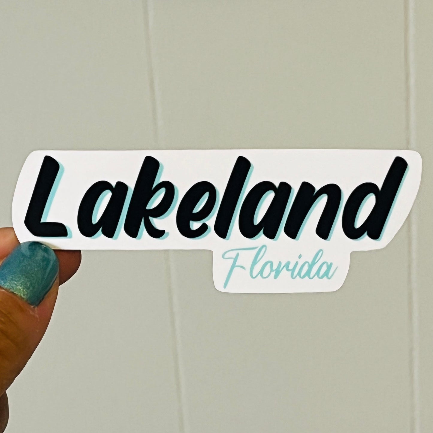 Lakeland Florida Vinyl Sticker