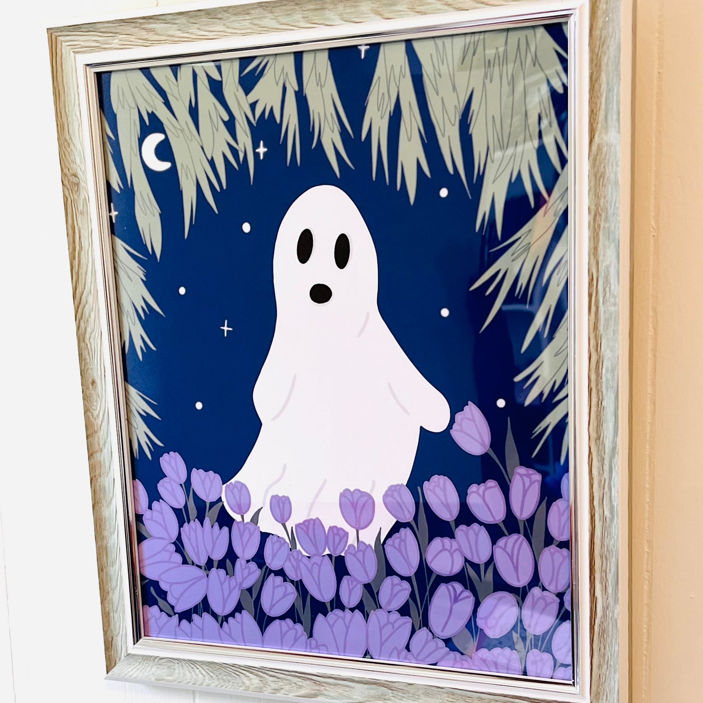 Forest Ghost Halloween Wall Art