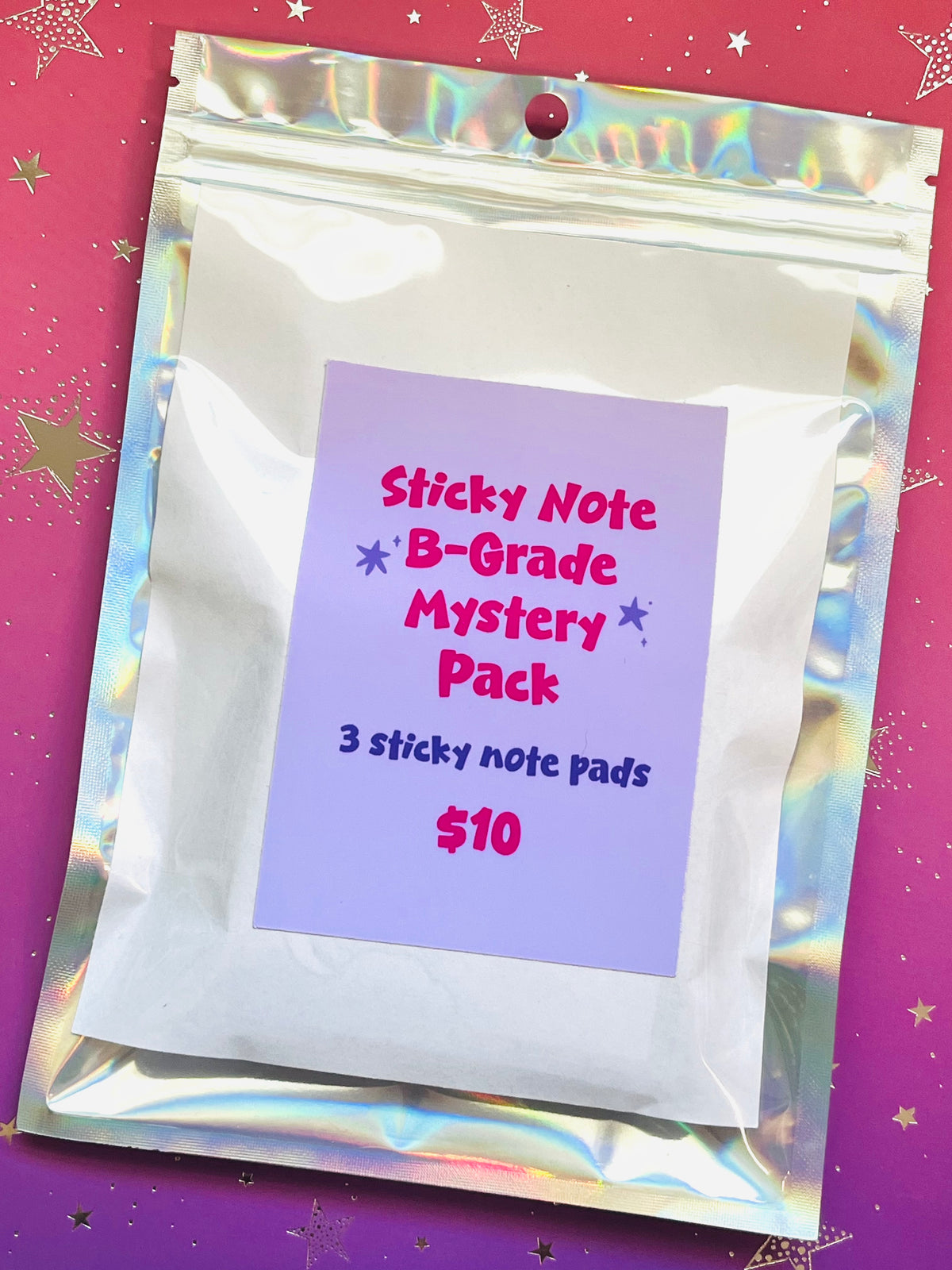 B-Grade Sticky Note Mystery Pack