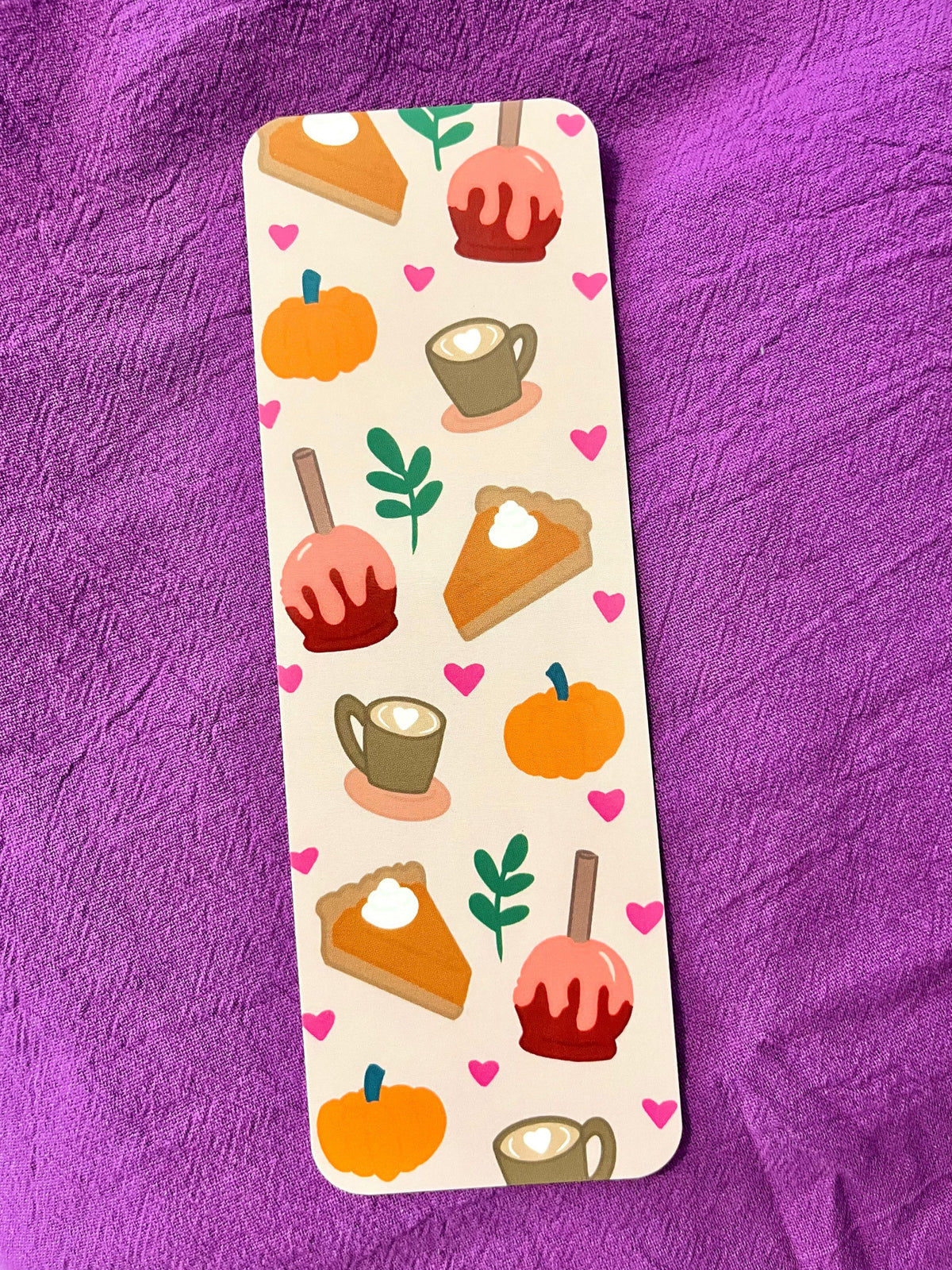 A Taste of Fall Bookmark