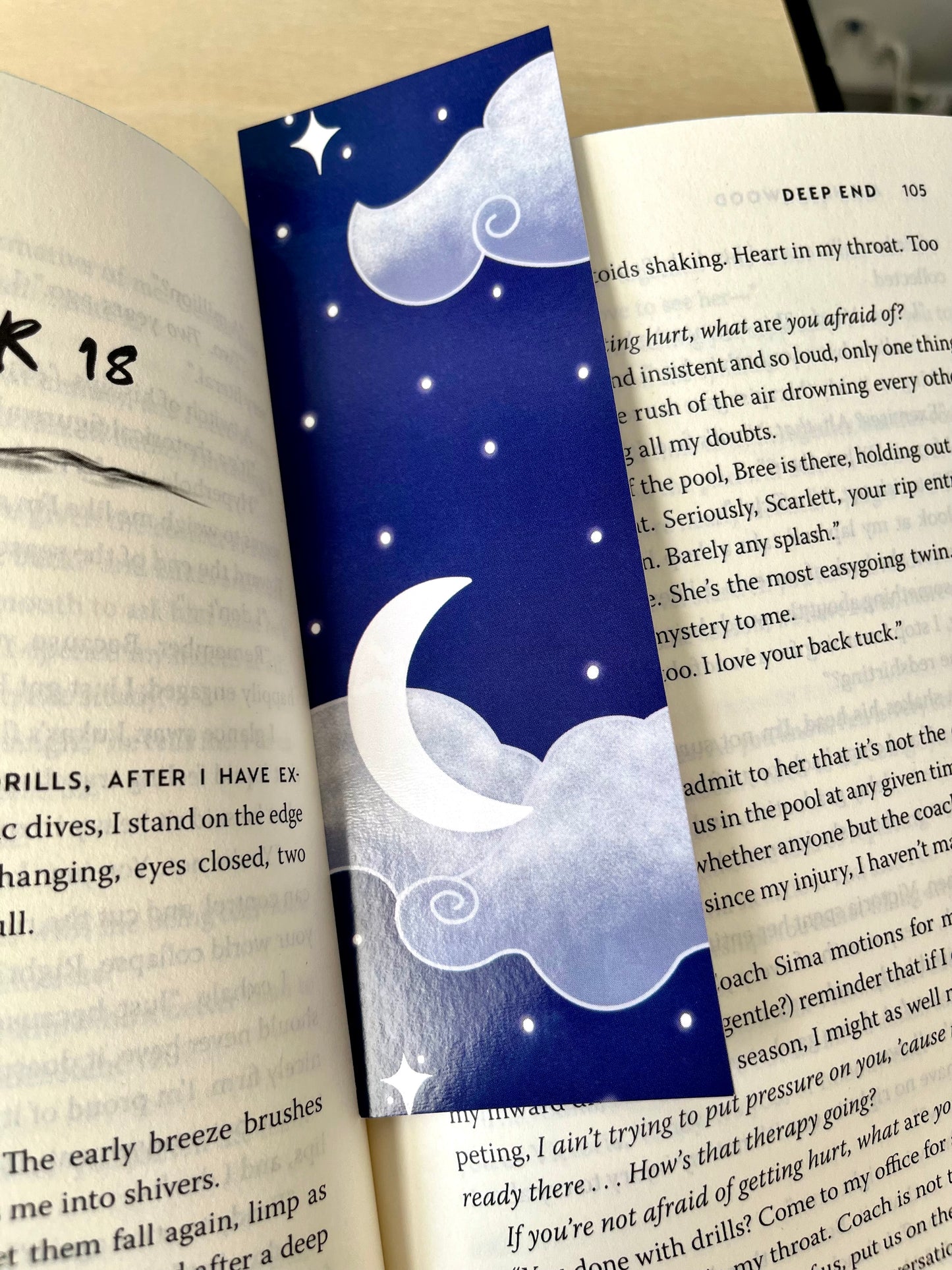 Shooting Stars Bookmark