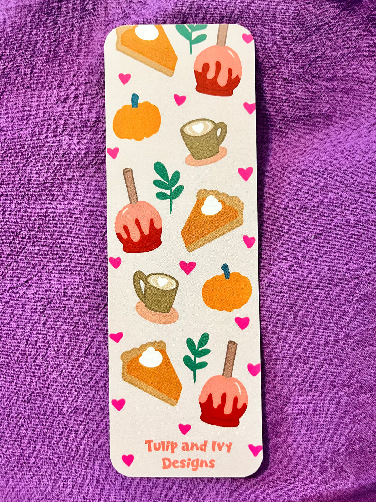 A Taste of Fall Bookmark