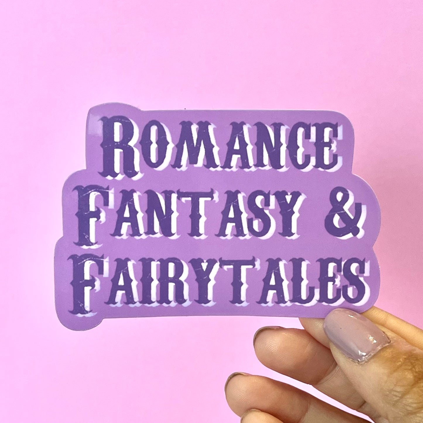 Romance Fantasy & Fairytales Bookish Sticker