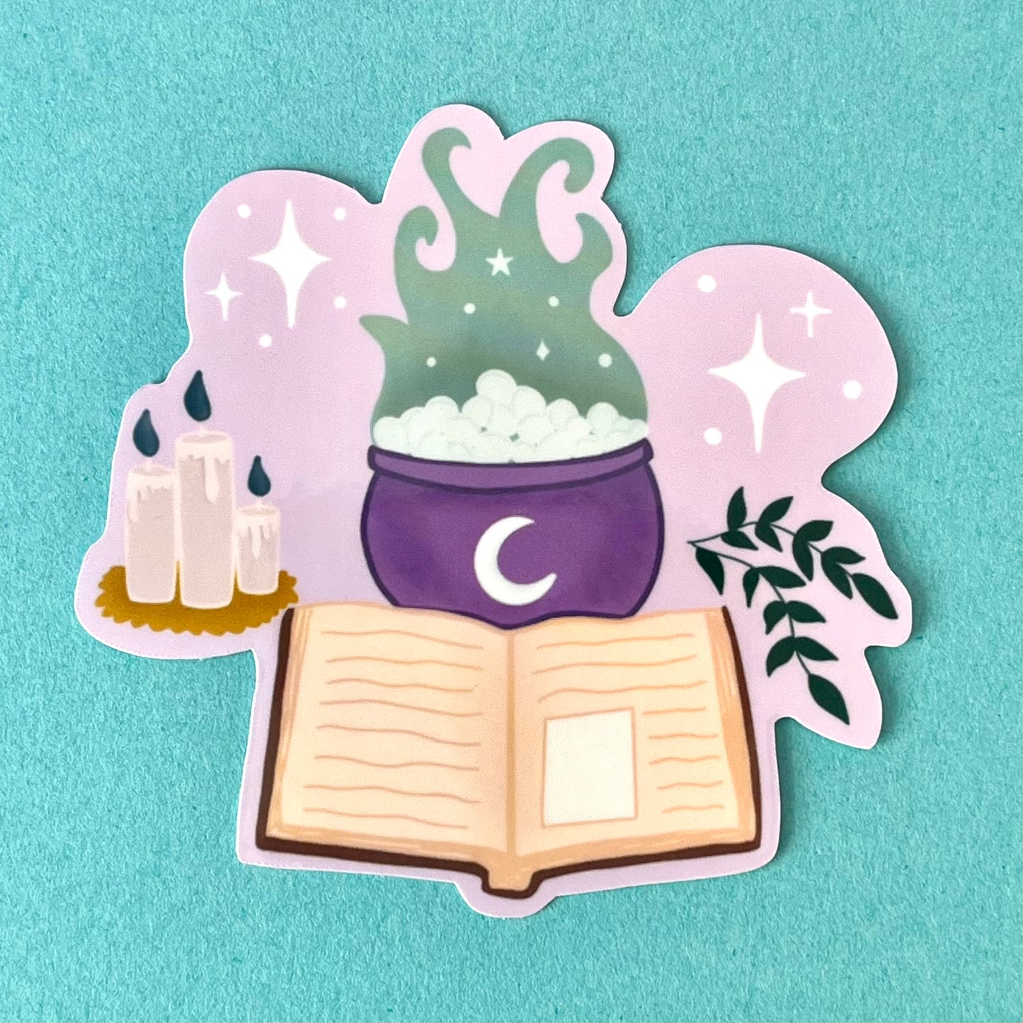 Witches' Grimoire Vinyl Sticker