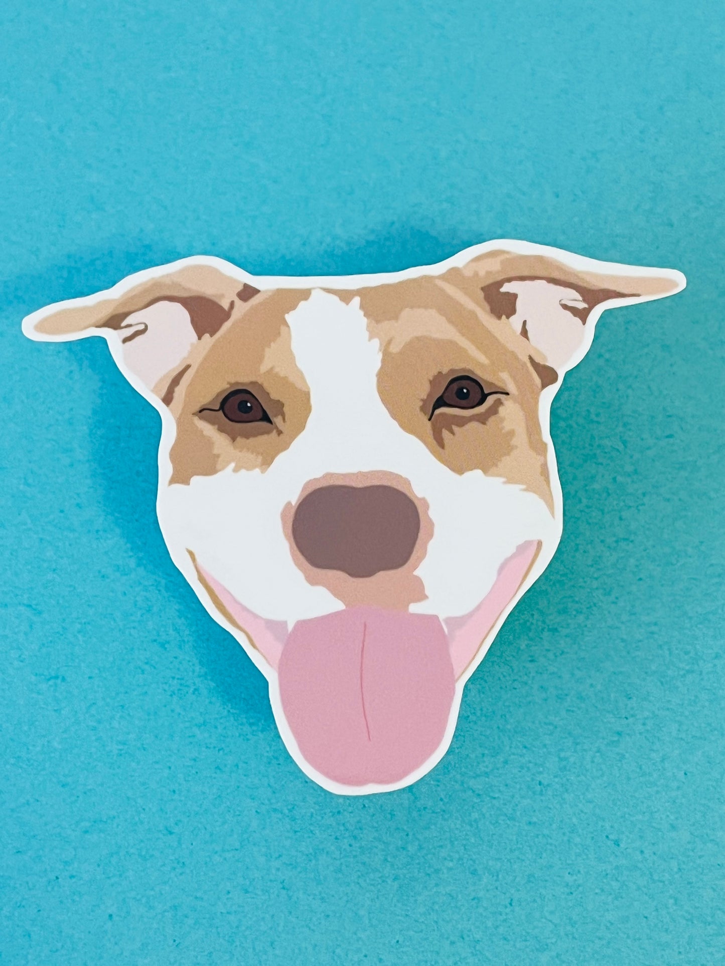 American Pit Bull Terrier Dog Breed Vinyl Sticker