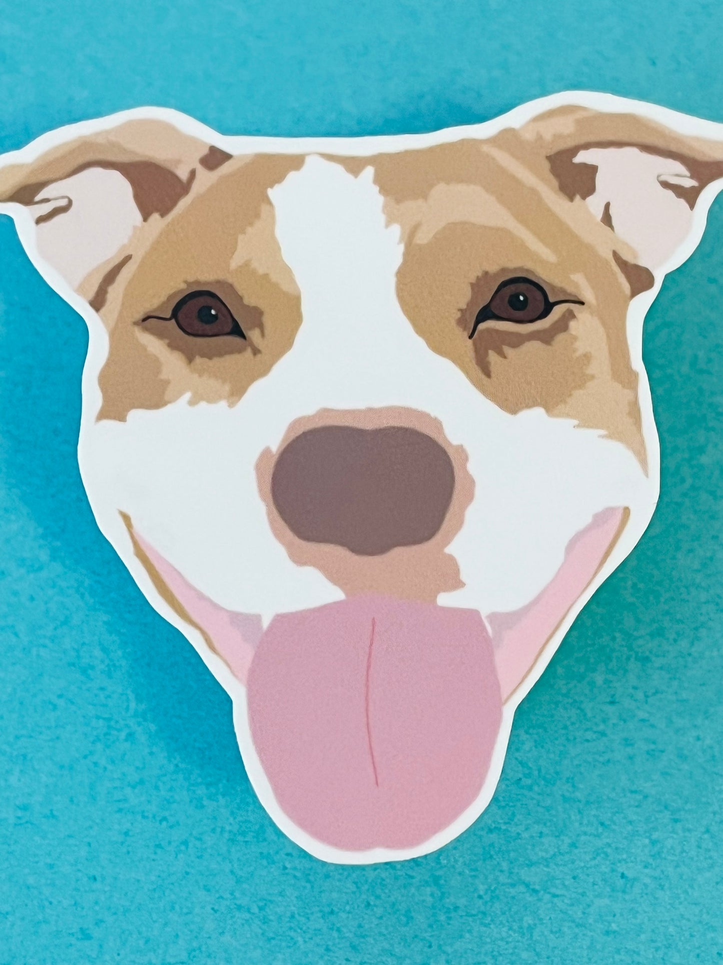 American Pit Bull Terrier Dog Breed Vinyl Sticker