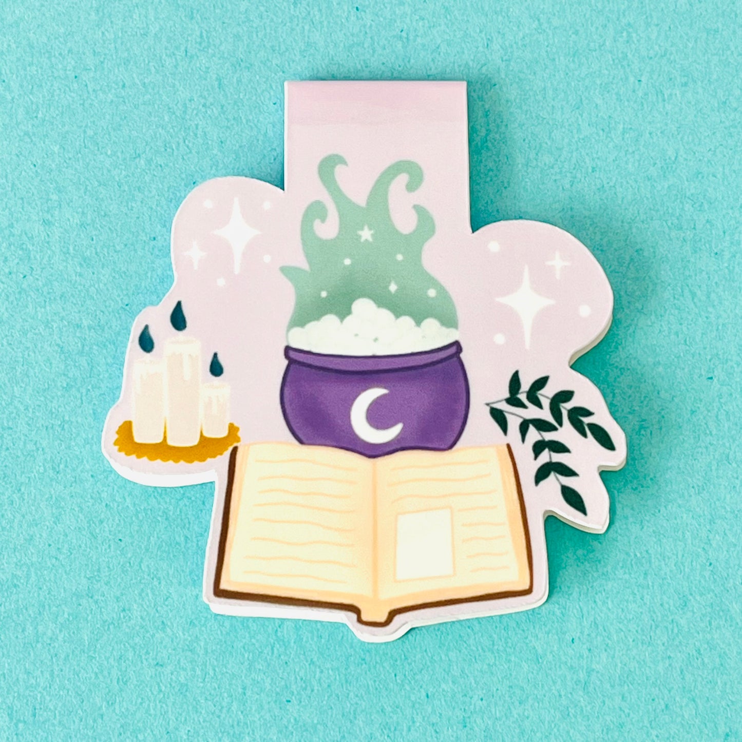 Witches' Grimoire Magnetic Bookmark