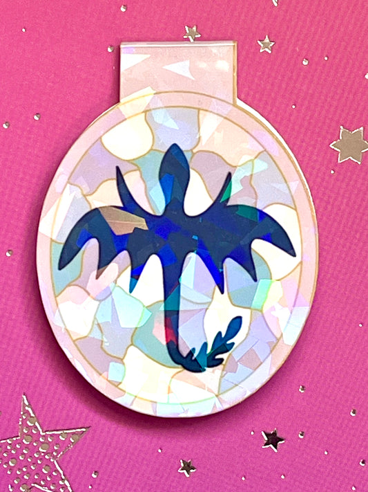Dragon Stained Glass Magnetic Bookmark