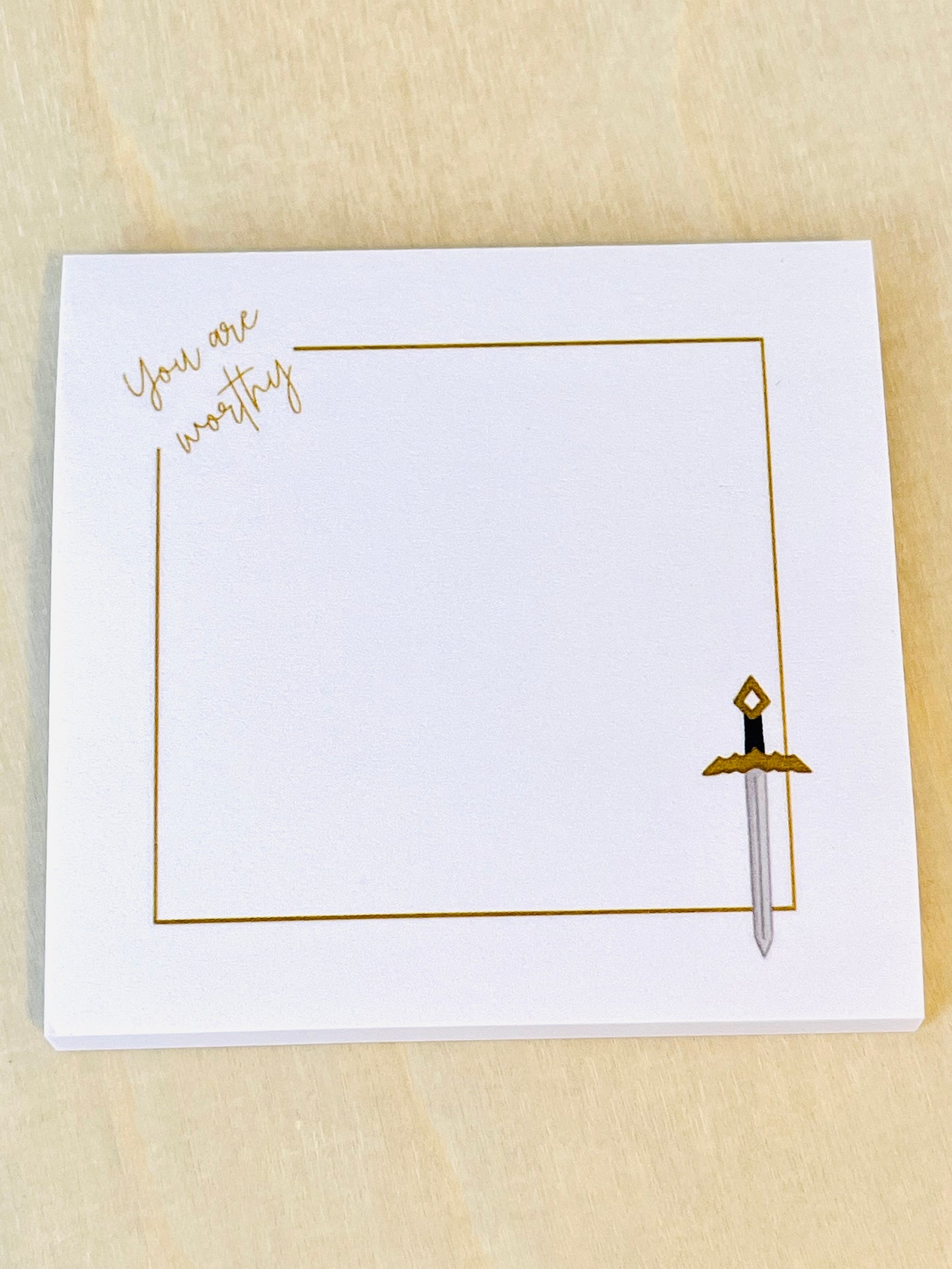 You Are Worthy Sticky Notes
