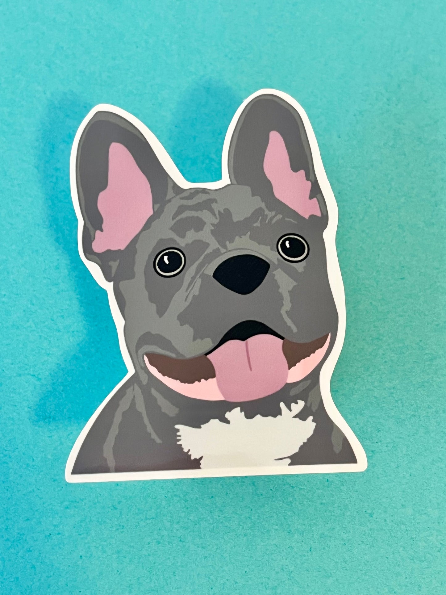 French Bulldog Dog Breed Vinyl Sticker
