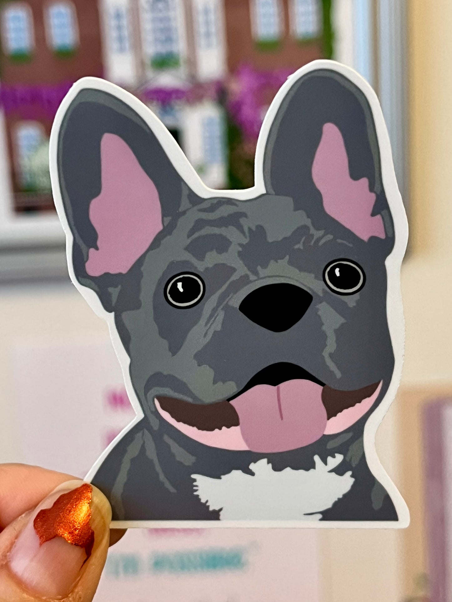 French Bulldog Dog Breed Vinyl Sticker