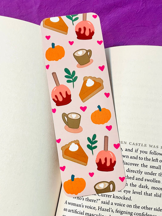 A Taste of Fall Bookmark