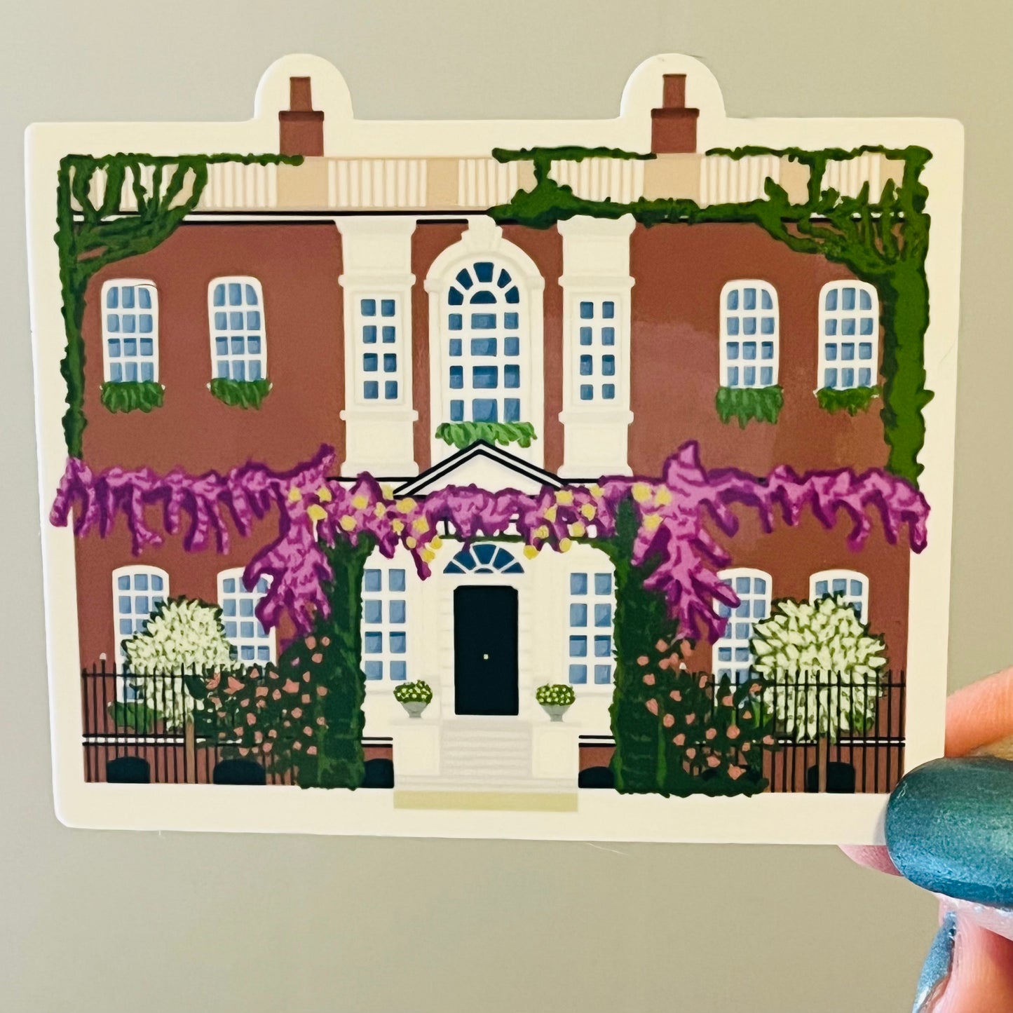 Bridgerton House sticker