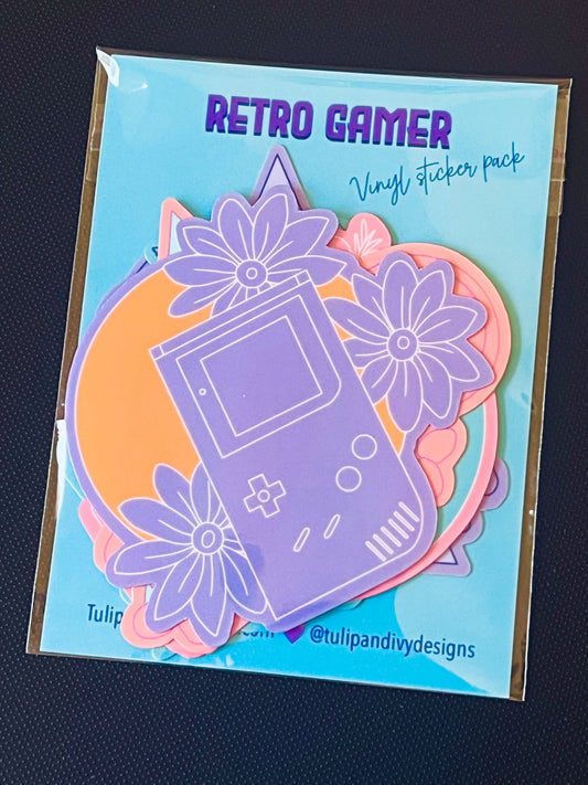 Retro Gamer Sticker Pack - Alternate Colors