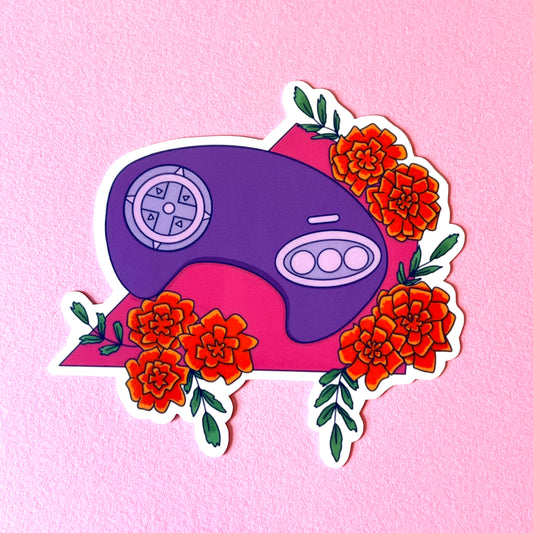 Sega Vinyl Sticker