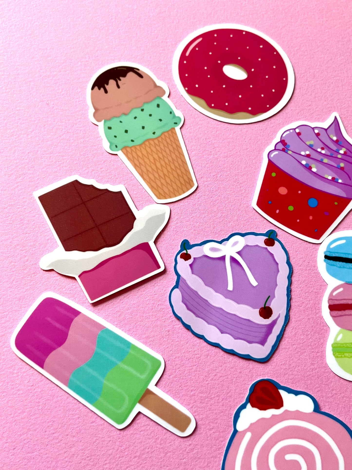 Sweets Collection Mini Vinyl Sticker Pack