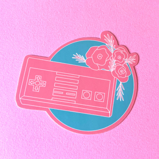 NES Vinyl Sticker - Alternate Color
