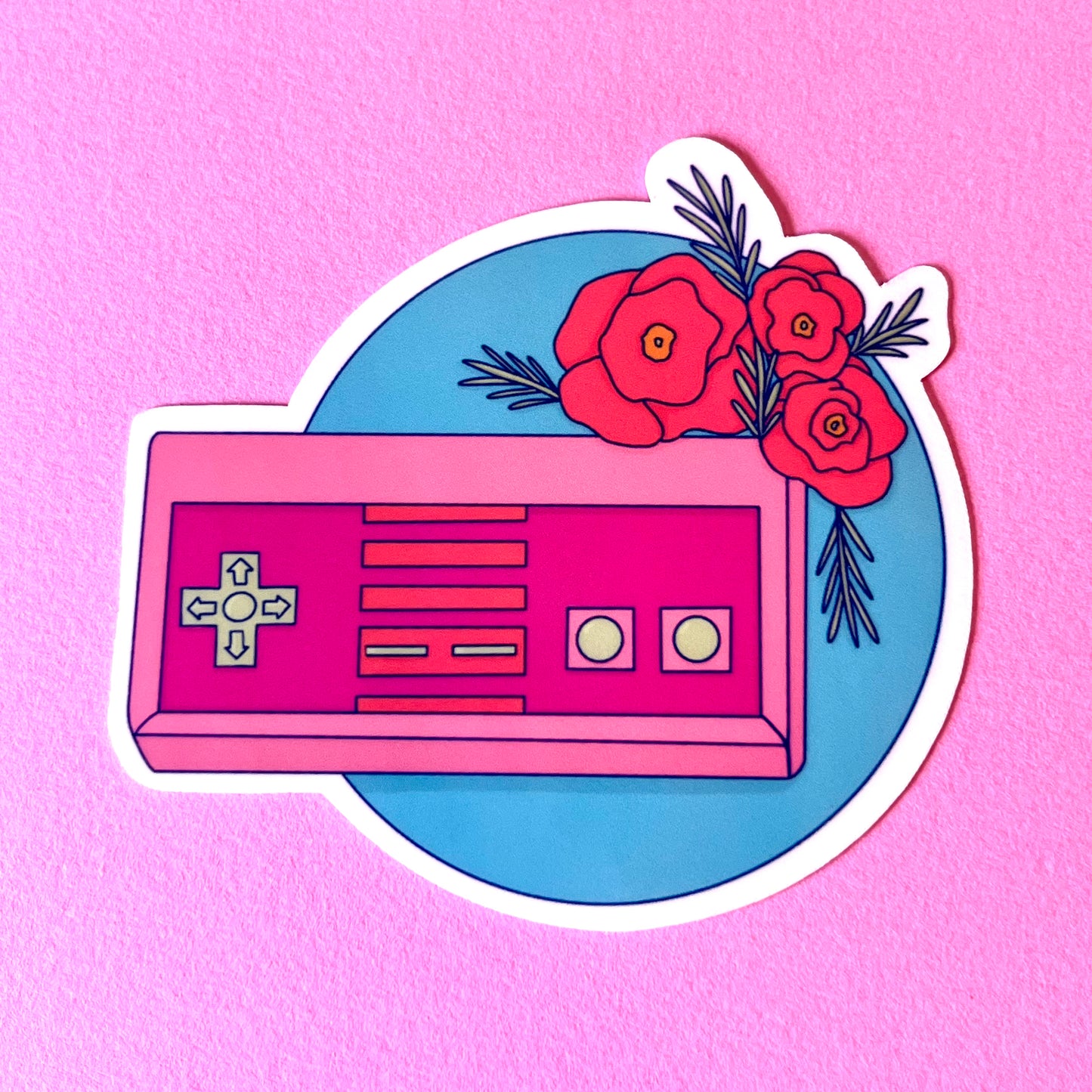 NES Vinyl Sticker