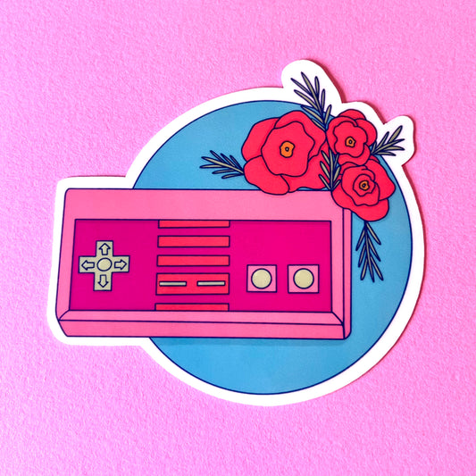 NES Vinyl Sticker