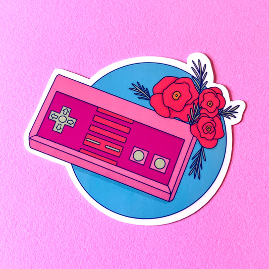 NES Vinyl Sticker