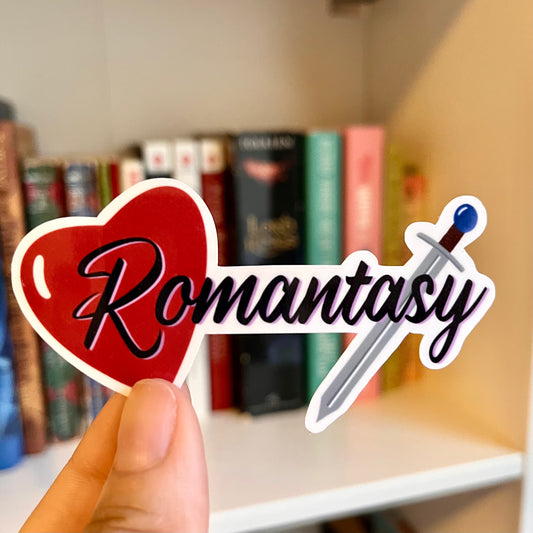 Romantasy Bookish Sticker