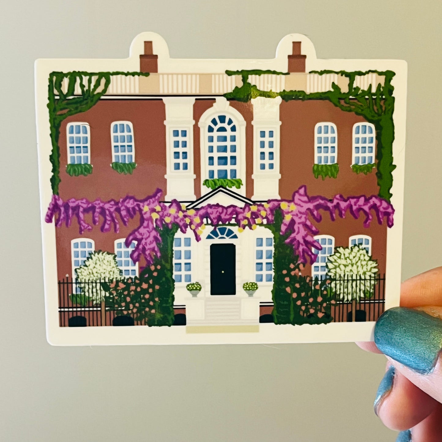 Bridgerton House sticker