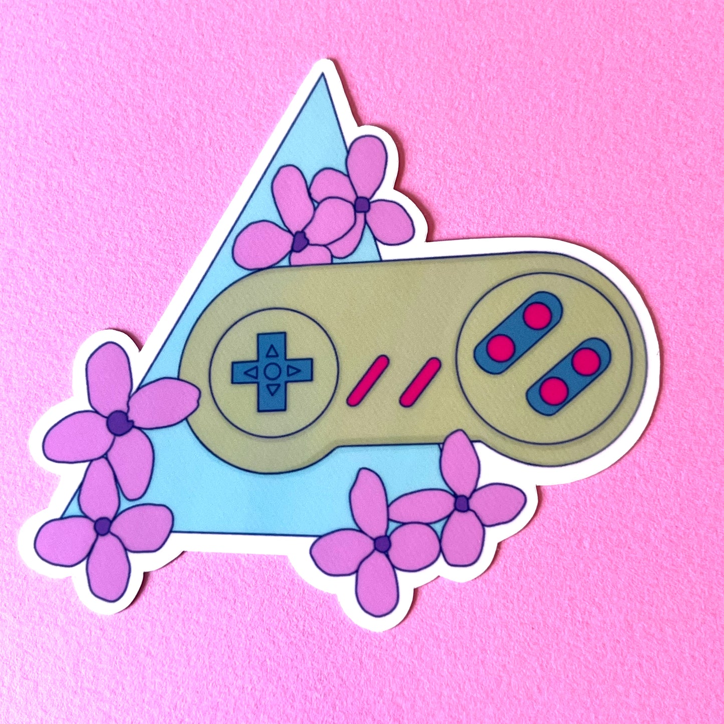 SNES Vinyl Sticker