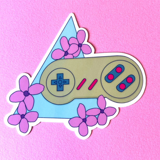 SNES Vinyl Sticker