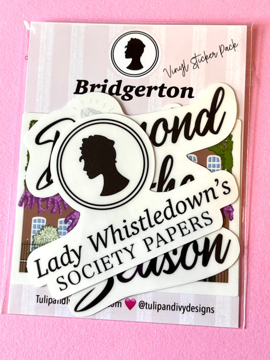 Bridgerton Sticker Pack