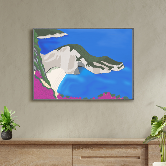 Zakynthos Greek Island Travel Art Print