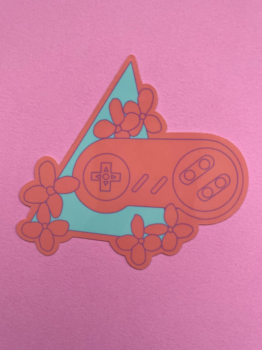 SNES Vinyl Sticker - Alternate Color