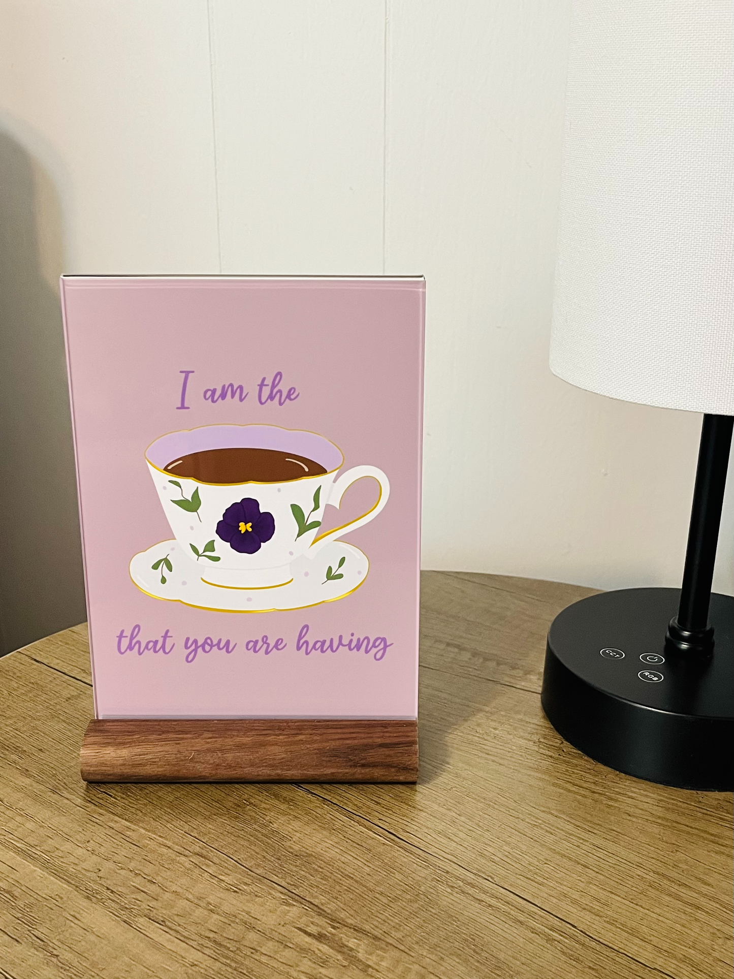 I Am The Tea Bridgerton Mini Art Print