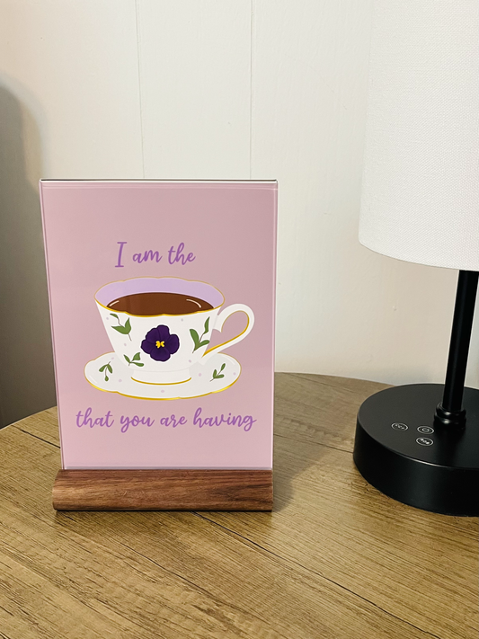 I Am The Tea Bridgerton Mini Art Print