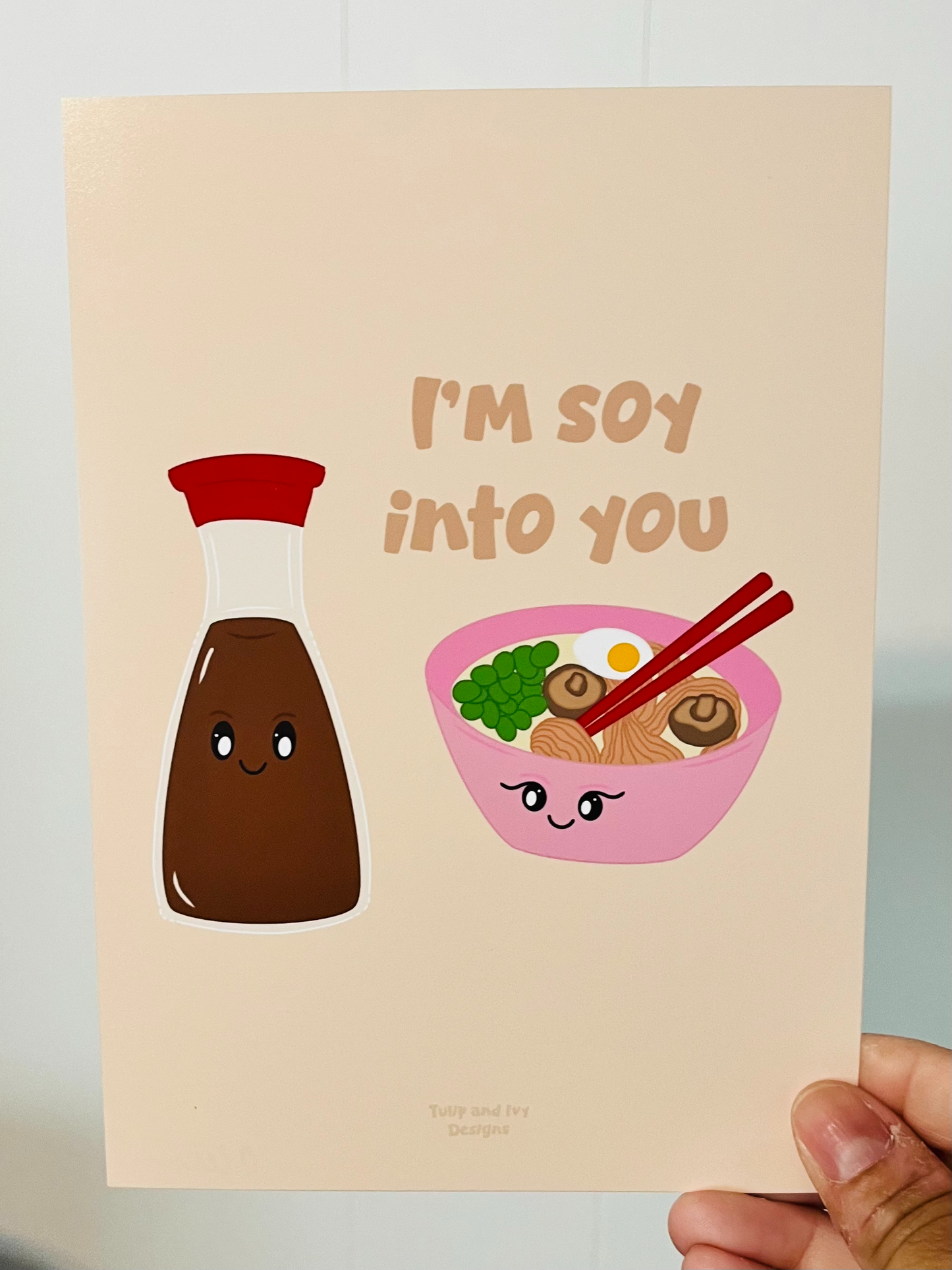I'm Soy Into You Mini Art Print