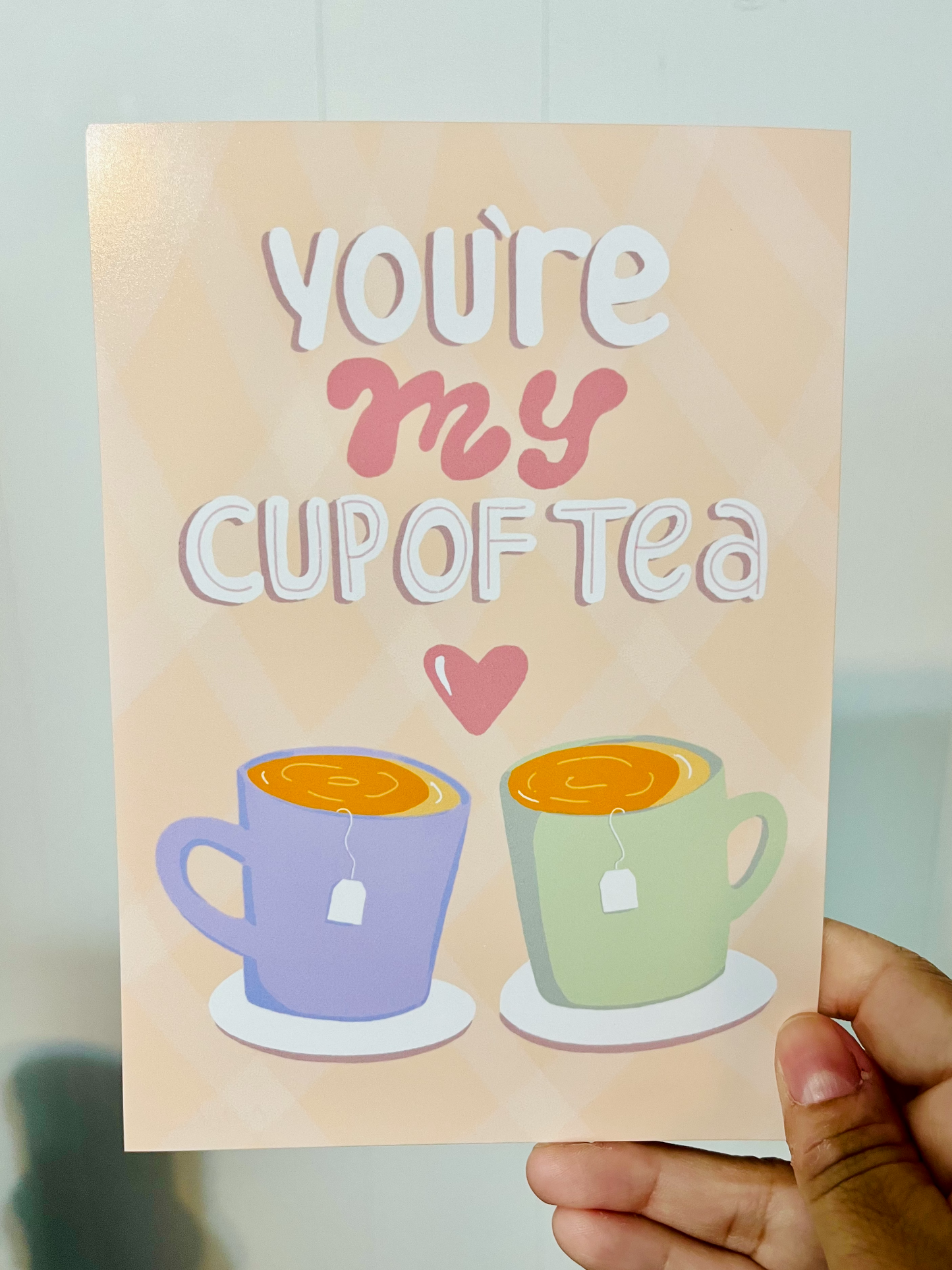My Cup of Tea Mini Art Print