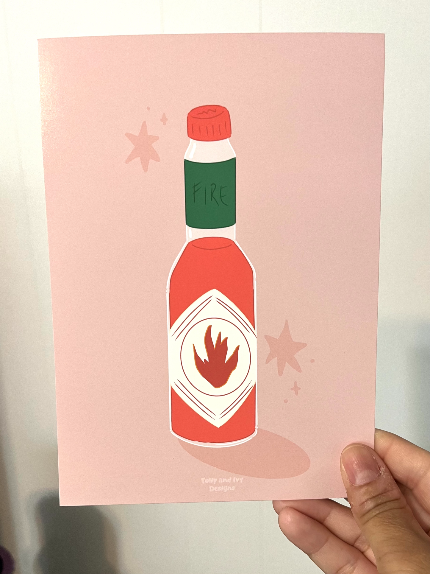 Hot Sauce Mini Art Print