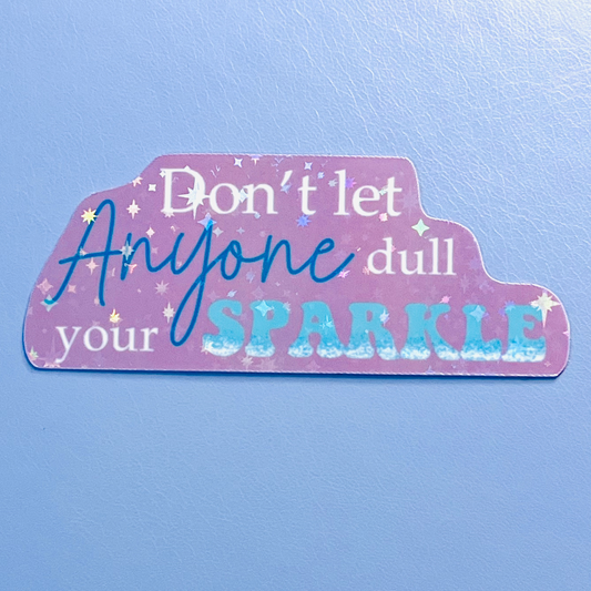Sparkle Holographic Vinyl Sticker