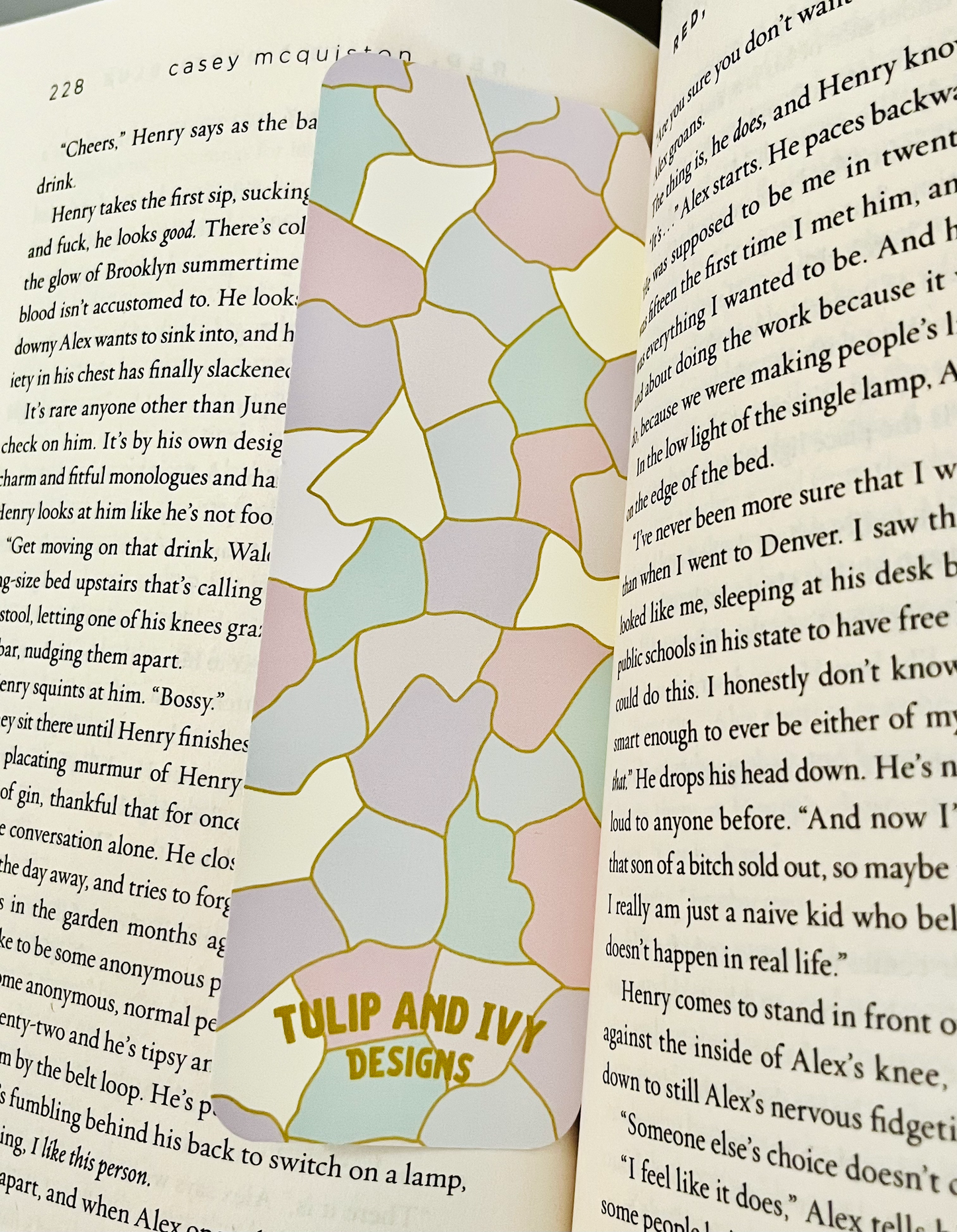 Fairytale Stained Glass Bookmark