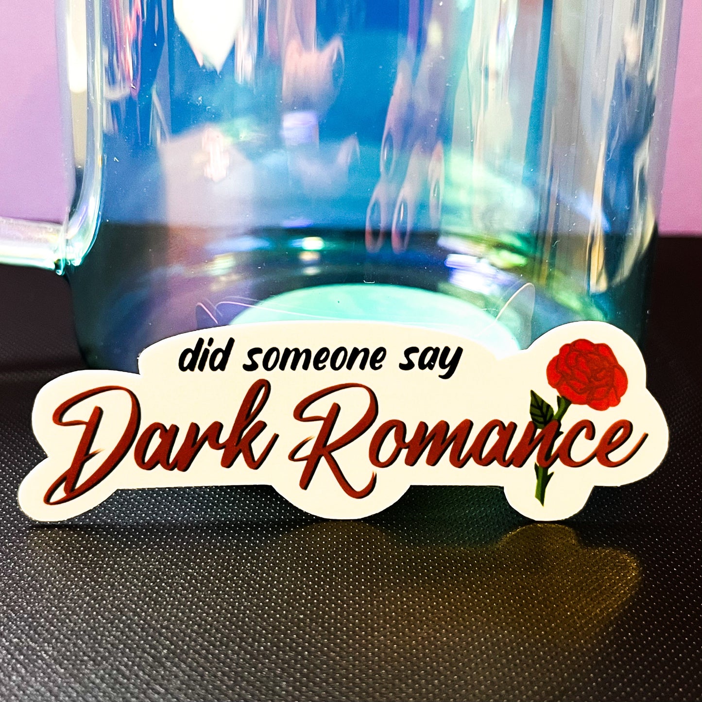 Dark Romance Reader Sticker