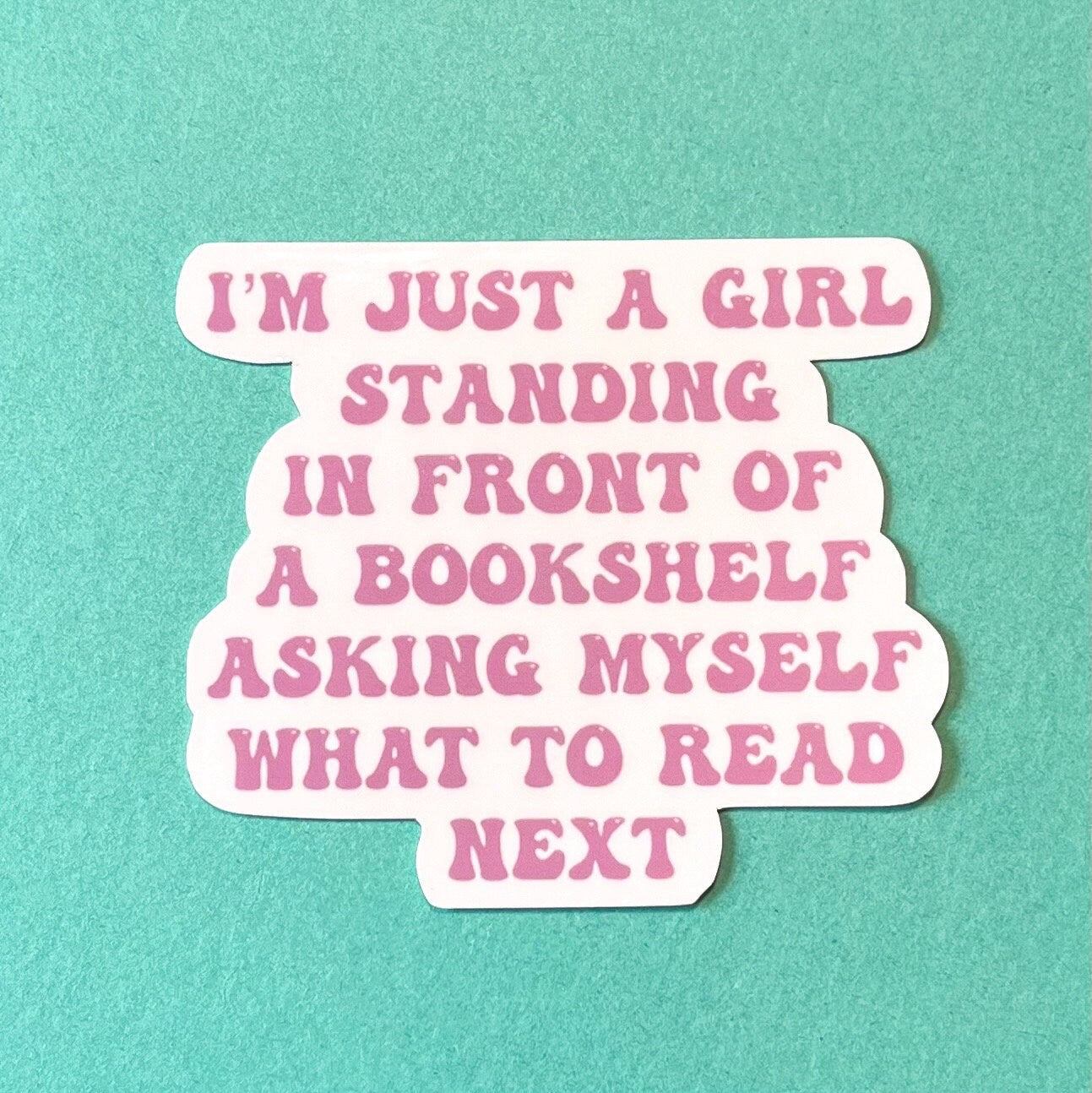 Mood Reader Bookshelf sticker